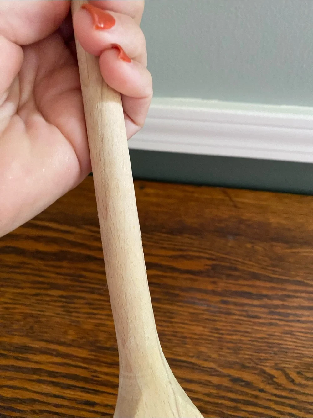 Vintage wood spoon